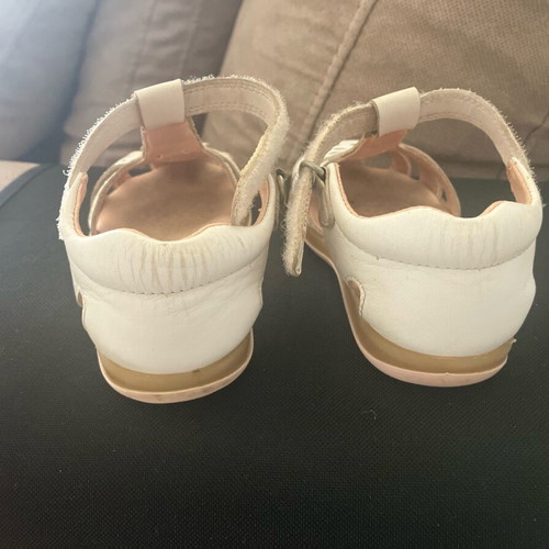 Pablosky StepEasy children's sandals size 21 white anatomical like new