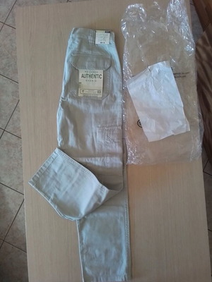 Boy's Cargo pants Combat new, gray, size 12/14 years