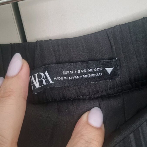 Zara Wide Pleated Pants Like New, Size S/36