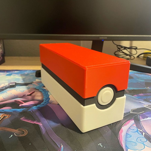 Pokemon Pokeball 3D Printed Case like new