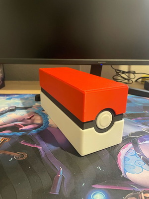 Pokemon Pokeball 3D Printed Case like new