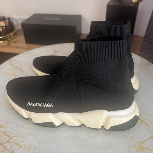 Balenciaga sneakers used, black, size 38