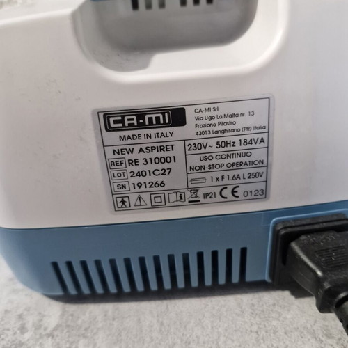 New Aspiret suction device CA-MI Italy
