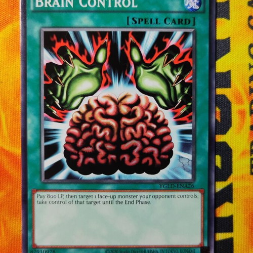 Brain Control YGLD Yu-Gi-Oh! card new