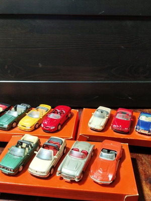Toy cars used, collection in good condition