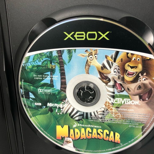 Madagascar Xbox Original refurbished action adventure game