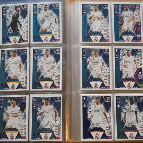 Champions League 2018-2019 Match Attax album with 424/443 cards like new