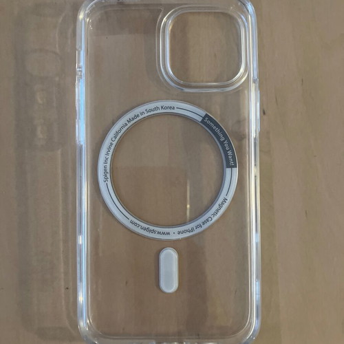 Spigen Ultra Hybrid MagSafe Compatible Back Cover for iPhone 13 mini, new, white plastic 2mm