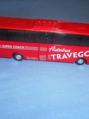 Mercedes Benz Travego Welly used, scale 1/60, length 20 cm