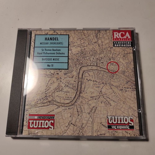 Handel Messiah (Highlights) CD like new, classical music