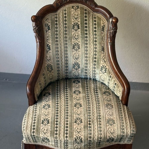 Antique armchair used