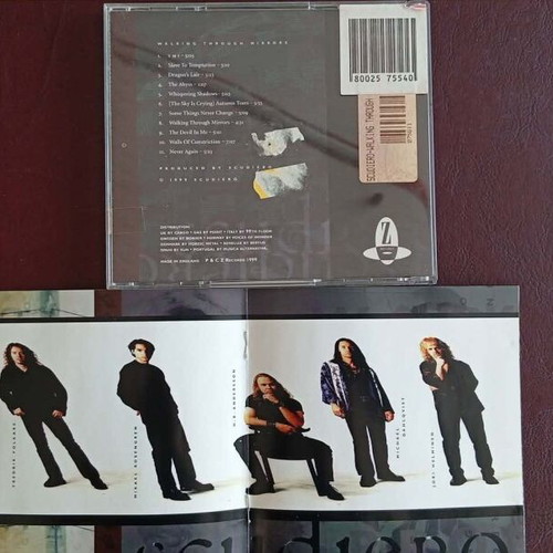 Scudiero Walking Through Mirrors CD like new, melodic prog metal