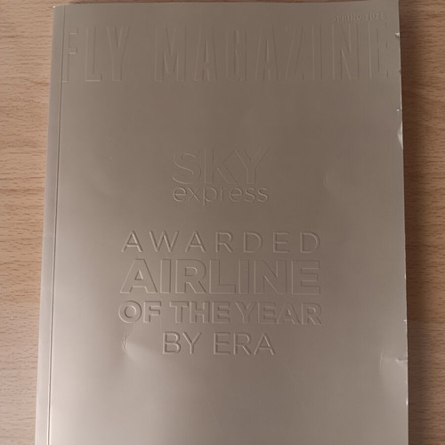 Fly magazine Spring 2026 issue, Sky express