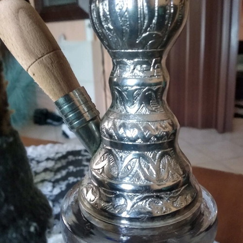 Vintage hookah from Istanbul like new, handmade, 67 cm height