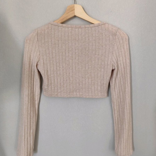 Cropped blouse new, size S