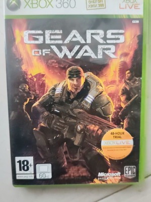 Gears of War Xbox 360 game used, action shooting