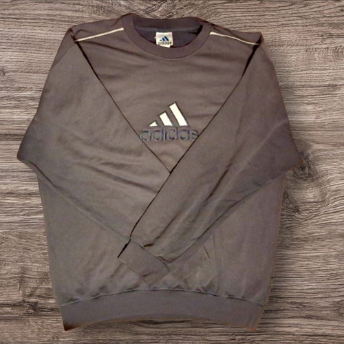 Adidas men's long-sleeve shirt XL like new, white and gray