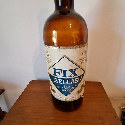 Fix collectible glass bottle promotional used 50 centimeters