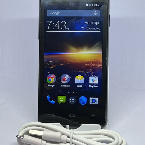 Vodafone Smart 4 Turbo μεταχειρισμένο, άσπρο, Android