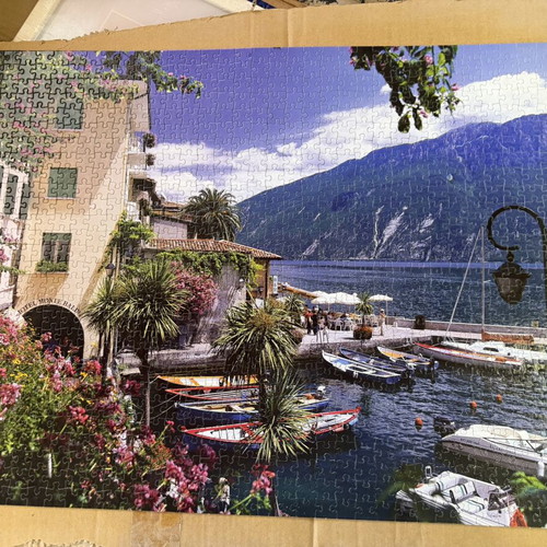 Wild Horse puzzles used, set of 2, 1000 pieces each