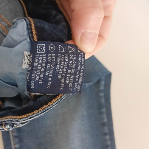 Women's blue denim jeans like new, size S
