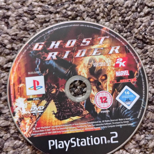 Ghost Rider PlayStation 2 game used, disc only