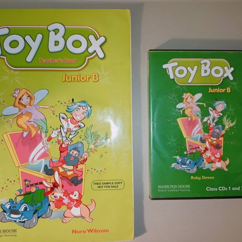 Toy Box Junior B Teacher's Book and Class Audio CDs like new