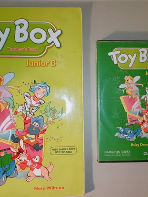 Toy Box Junior B Teacher's Book and Class Audio CDs like new