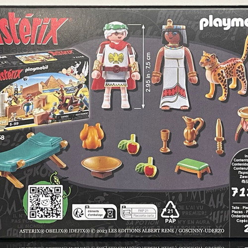 Playmobil Asterix 71270 Caesar and Cleopatra in the Palace new, sealed