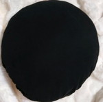Decorative round pillow used