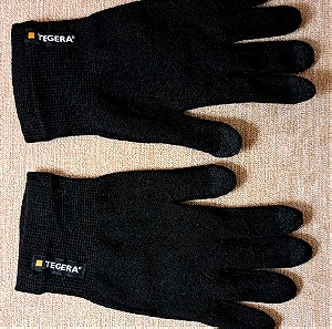 Tegera μαύρα γάντια ένδυσης Unisex μέγεθος Medium