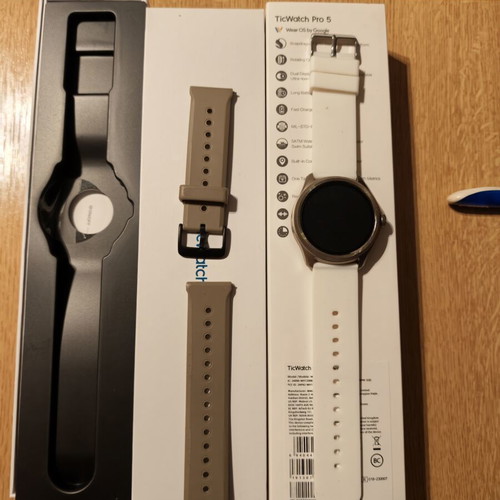 TicWatch Pro 5 Sandstone smartwatch like new