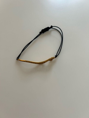 Silver bracelet gold plated new