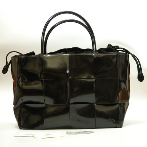 Longchamp Original black leather handbag used