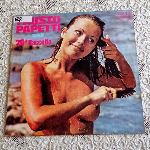 Fausto Papetti 20a Raccolta LP vinyl, Durium 1975, sax jazz