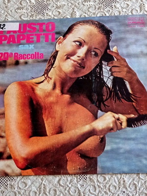 Fausto Papetti 20a Raccolta LP vinyl, Durium 1975, sax jazz