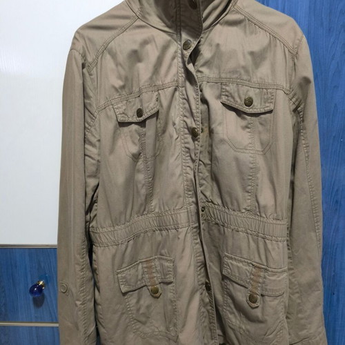 Bozzena women's gray medium coat used