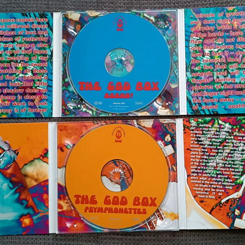 The God Box 2 CDs like new, rock