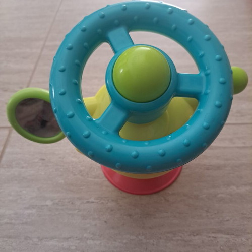 ELC Steering Wheel Toy for High Chair with Sounds and Mirror