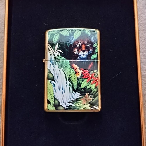 Zippo Mysteries of the Forest 10th Anniversary Limited Edition lighter like new
