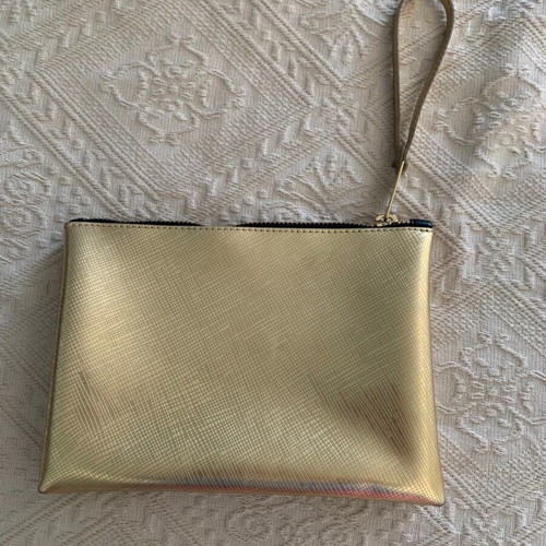 GUM evening pouch σαν καινούργιο σε χρυσό, ασημί και ροζ χρυσό