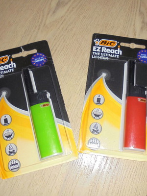 Ez Reach BIC αναπτήρες καινούργιοι, 2 τμχ