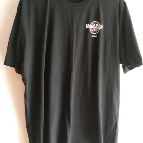 Hard Rock Cafe Dubai T-shirt new, size 2XL, black