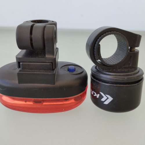 Bicycle accessory set used with lock, light, bell, reflectors, and inner tube