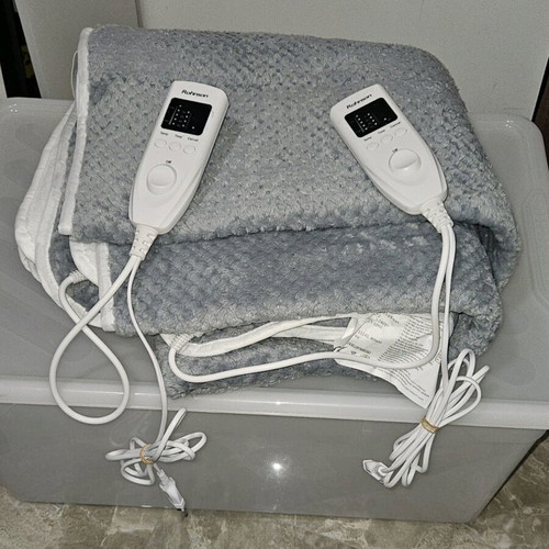 Rohnson Double Electric Underblanket like new with timer gray 140x160cm