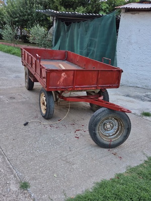 Car Trailer used, 1.5x3.20 with Drawbar 1.30