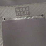 SugarFree αθλητική ζώνη/φούστα like new με φερμουάρ και ανακλαστικές λεπτομέρειες