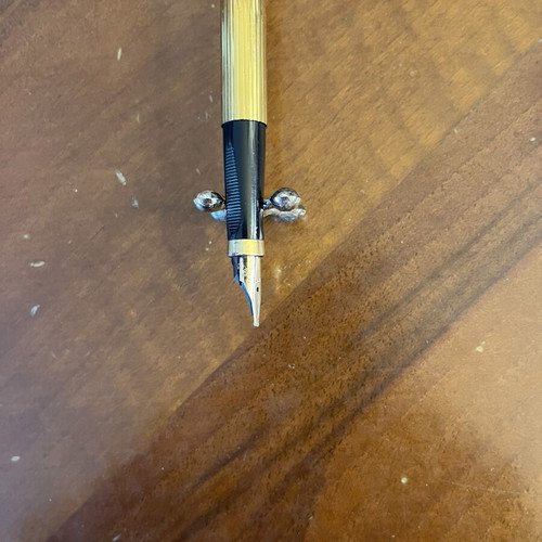Parker 75 fountain pen like new, 14k gold nib BB tip
