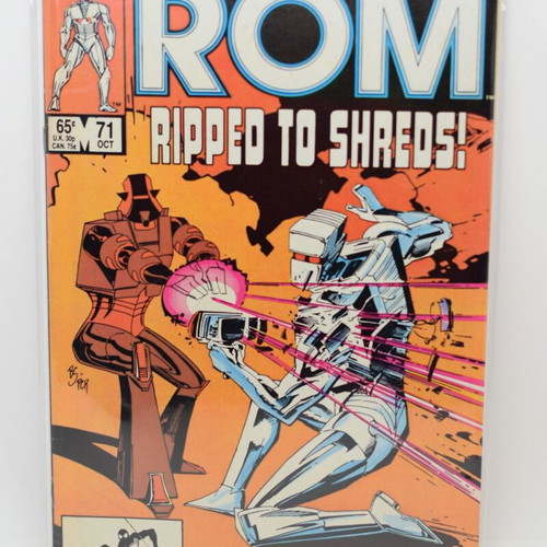 ROM #71 comic used Marvel Comics 1985