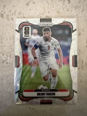 Mehdi Taremi Silver Wave 2026 Panini Prizm World Cup Card like new